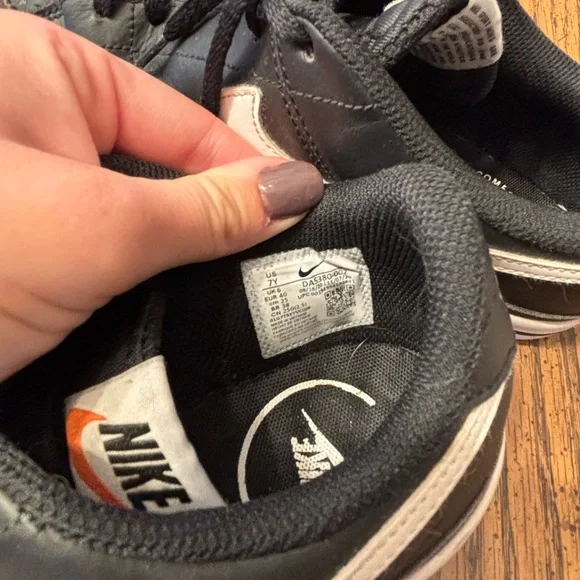 NIKE boys court legacy leather shoes 7Y - Picture 5 of 9